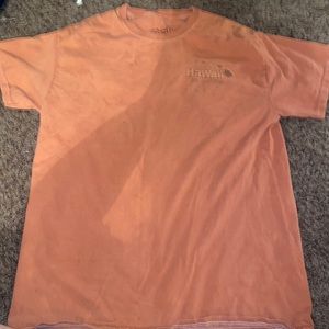 Orange Hawaii shirt